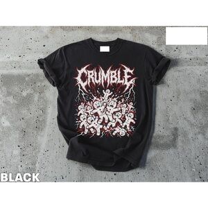 Crumble Black T-Shirt